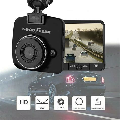 Goodyear Mini Hd Dash Cam With 32gb Memory Card Trenz