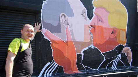 Mural Of Trump And Putin Kissing Sparks Attention Cnnpolitics