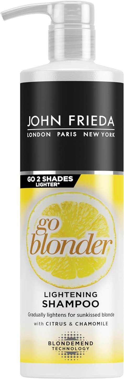 John Frieda Sheer Blonde Go Blonder Shampooing Claircissant Ml