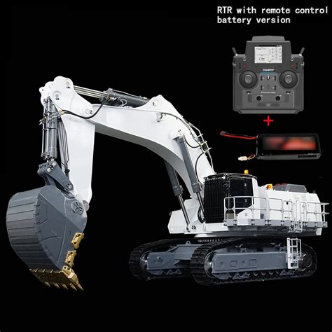 1 14 AOUE 9150 LESU RC Hydraulic Excavator Metal Remote Control Heavy