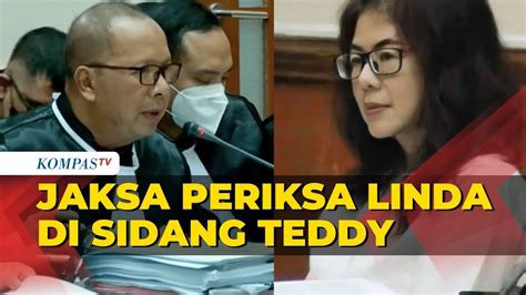 Full Jaksa Cecar Linda Di Perkara Kasus Narkoba Teddy Minahasa