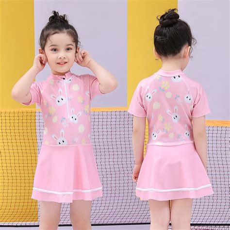 2025 Summer Cartoon Printing One Piece Teen Girl Swimwear Factory Wholesale