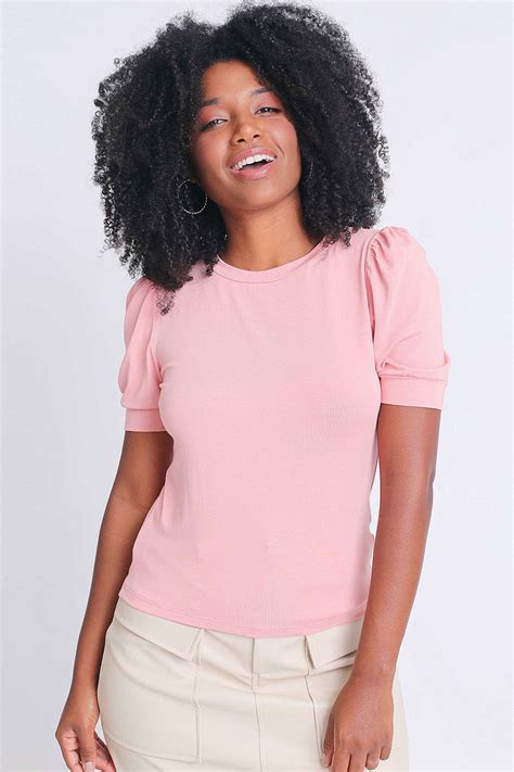 BLUSA TRICOT MANGA CURTA GOLA ALTA