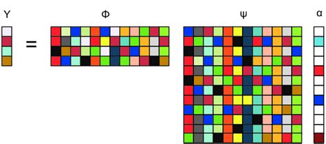 Compressive Sensing Measurement Process With Matrix Φ And The