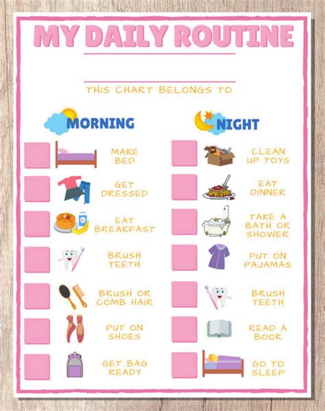 Daily Personal Hygiene Checklist Printable