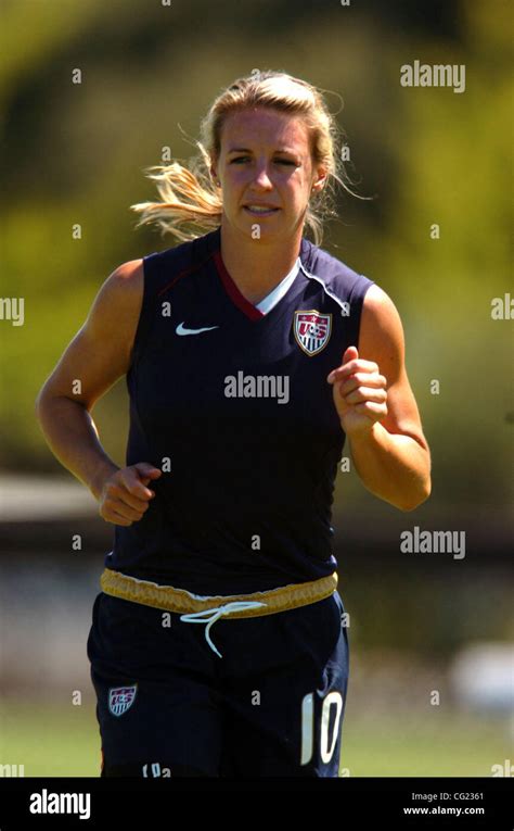 Aly Wagner Of The Us Womens World Cup Team Will Be Looking To Bring