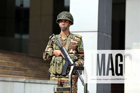 Armed Forces Deployed Ahead Of General Election Dhaka A Member Of Bangladesh Army Stands Guard At