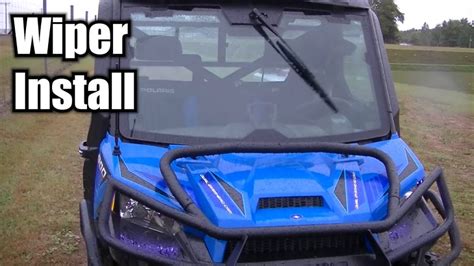 Installing A 180 Degree Utv Wiper Kit”