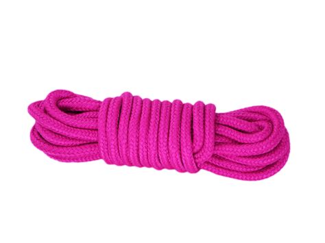 5m Bondage Seil Baumwolle Pink EDD24