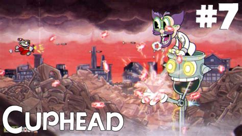 Cuphead A Sereia Medusa O Teatro E O Cientista RobÔ Youtube