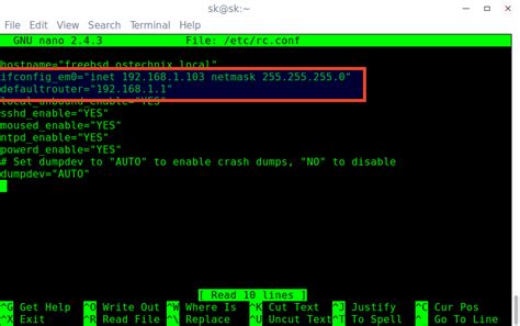 How To Configure Static Ip Address In Linux And Unix Ostechnix