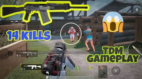 Only Shotgun 😲 Challenge In Tdm 14 Kills Pubg Mobile Youtube