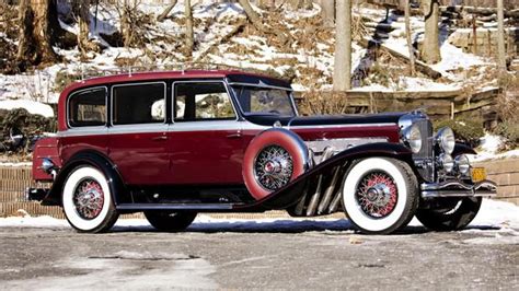 1934 Duesenberg Model Sj Touring Berline Vin 2543 Classiccom