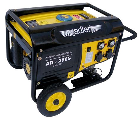 AGREGAT PRĄDOTWÓRCZY GENERATOR PRĄDU AD 288S 2800W ADLER 2 8KW PRĄDNICA