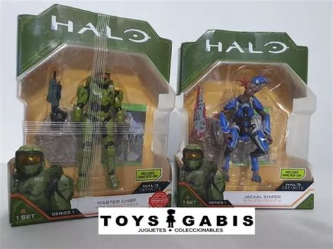 Halo Infinite Set De 2 Figuras Master Chief Y Jackal Sniper En Venta En