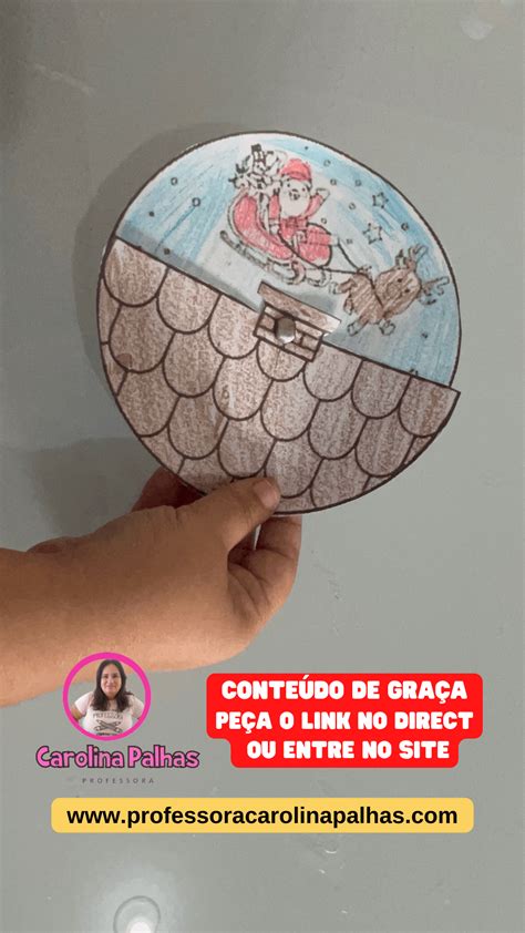 Atividade Ludica De Natal - Atividade de natal|Atividade lúdica - Professora Carolina Palhas