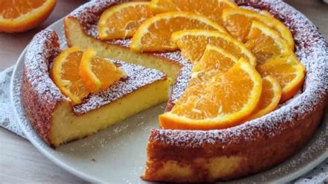 Gâteau sans farine à la ricotta et à l orange fabuleux