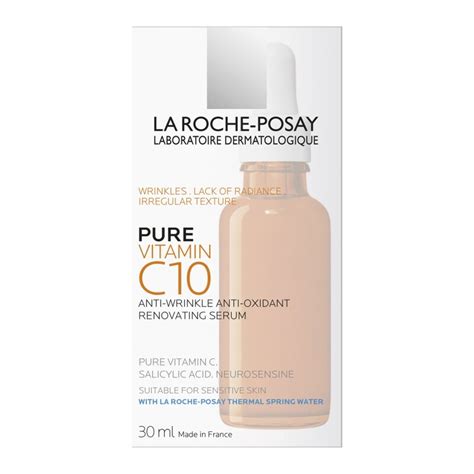 La Roche Posay Serum Pure Vitamin C10 30 Ml Farmacia El túnel