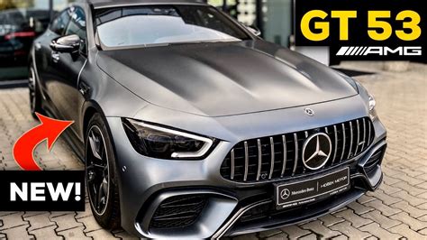 2020 Mercedes Amg Gt 4 Door Coupe New Gt53 Full Interior Review Youtube