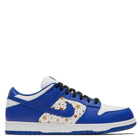 Nike Sb Dunk Low Og Qs Supreme Hyper Royal Pluggi