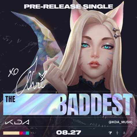 League Of Legends Virtual Band Kda Drop New Track The Baddest