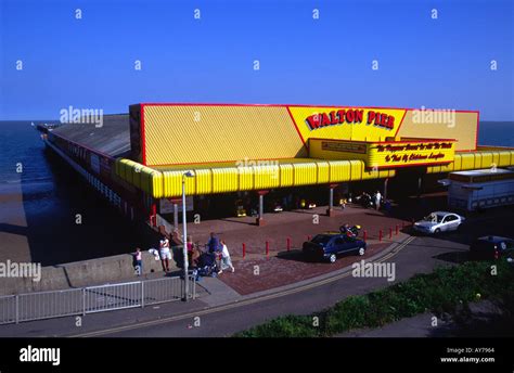 Walton on Naze pier amusements Essex England Stock Photo: 1800547 - Alamy