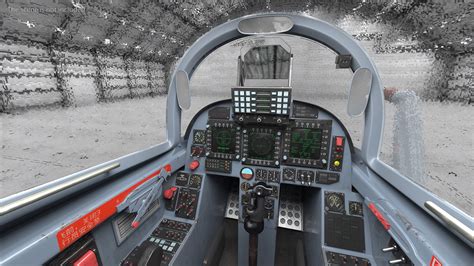 Chengdu J10 A Vigorous Dragon Cockpit 3D Model $109 - .3ds .blend .c4d ...