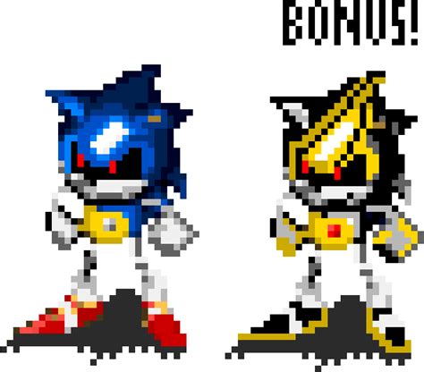 Pre Rendered Metal Sonic Shard The Metal Sonic Sprite 1600x1136 Png Download