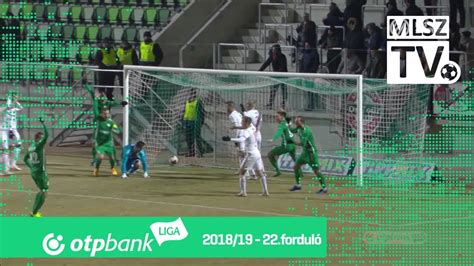 Paksi FC DVSC 2 1 0 0 OTP Bank Liga 22 forduló MLSZTV