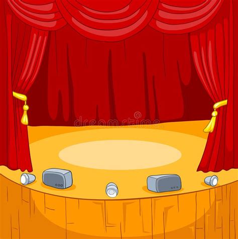 Audience Cartoon Stage Stock Illustrations – 884 Audience Cartoon Stage ...