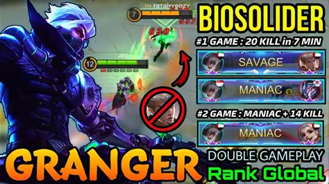 SAVAGE MANIAC Granger Biosolider Double MVP Plays Top Global