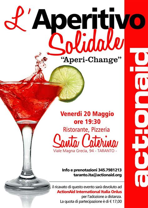 Aperi Change L Aperitivo Solidale ActionAid