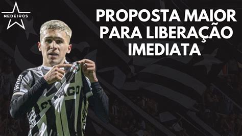 BOTAFOGO AUMENTA PROPOSTA POR DIEGO HERNANDEZ PARA LIBERAÇÃO IMEDIATA