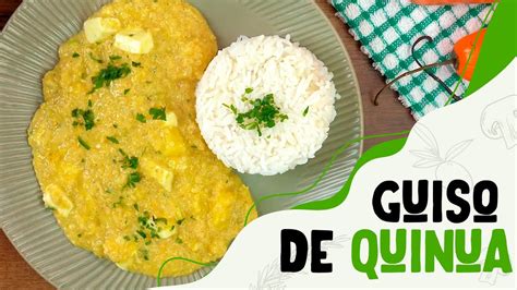 Guiso De Quinua Con Queso Almuerzo Nutritivo Rápido Y Fácil De