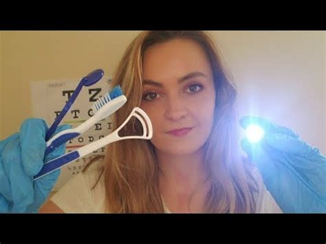 Asmr Fastest Cranial Nerve Exam Eye Exam Dentist Fastest Asmr Youtube