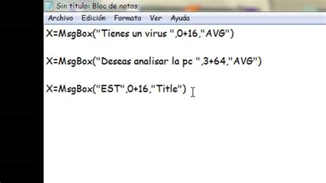 Como Hacer Un Virus De Broma Muy Facil YouTube