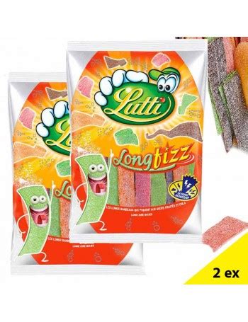 Longfizz Lutti Bonbon bandeau long fizz acidulé