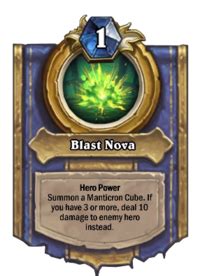 Blast Nova - Hearthstone Wiki