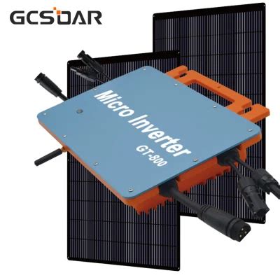 Gcsoar 800W Micro Inverter Balcony System Includes Solar Panels Stands