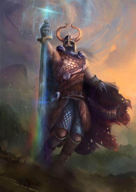 Se Cuenta Que Heimdall Guardi N Del Arco Iris Y Dios Del Cielo Y De