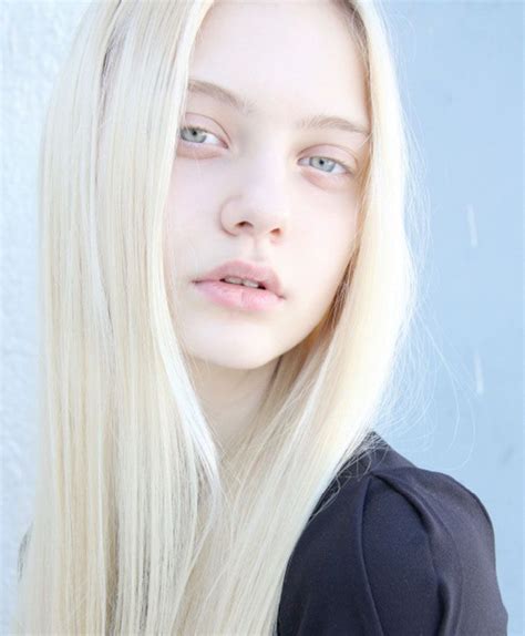 Top 10 Newcomers S S 13 Nastya Blonde Hair Pale Skin Hair Pale Skin