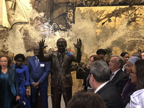 Nelson Mandela statue Unveiled at the UN | BellaNaija