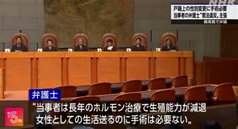 戸籍上の性別変更要件 最高裁で初弁論 前日に異例の「審問」も（2023年9月27日『nhkニュース』） 障害福祉＆政治・社会・平和問題