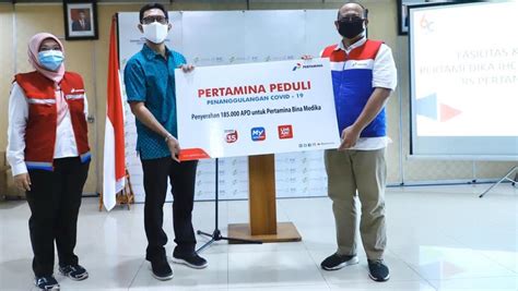 Pertamina Bagikan 185 Ribu APD Ke 70 RS BUMN Petrominer