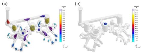 Effect Of Adding Cold Iron On Simulation Results In Nodular Cast Iron Pouring Of Hub Support