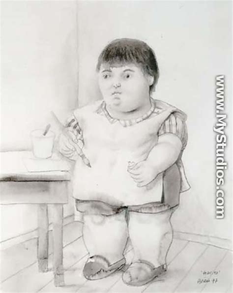 Pedrito By Fernando Botero MyStudios