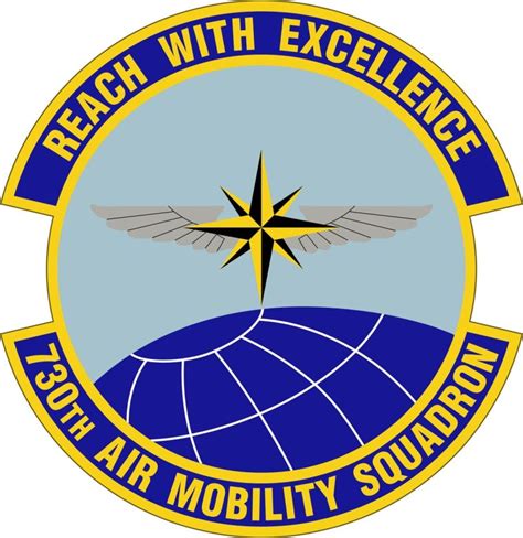 730th Air Mobility Squadron Us Air Force Heraldry Of The World