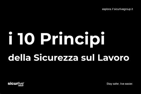 Cosè La Sicurezza Sul Lavoro Le 10 Cose Più Importanti Da Sapere