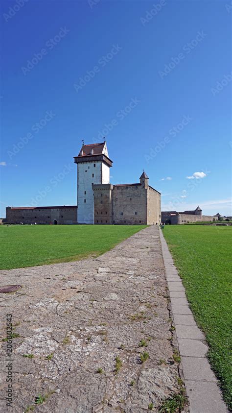 Narva Castle, also called Hermann Castle is a medieval fortress on the ...