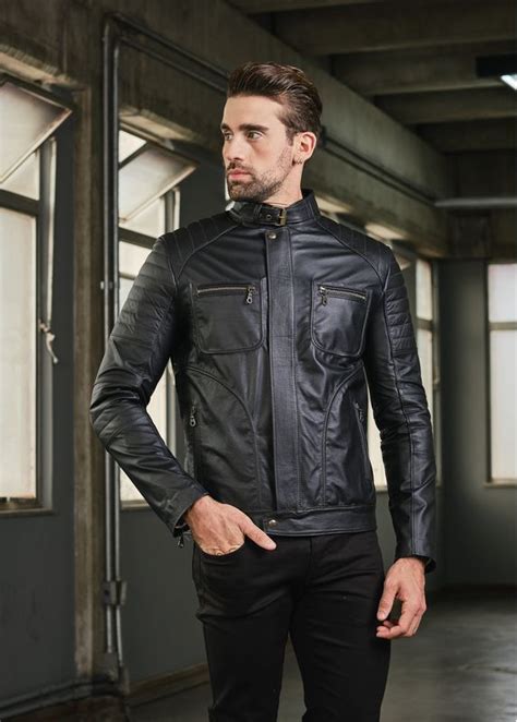 Jaqueta Couro Masculina Biker Atelier Yuwa Ciao Jp